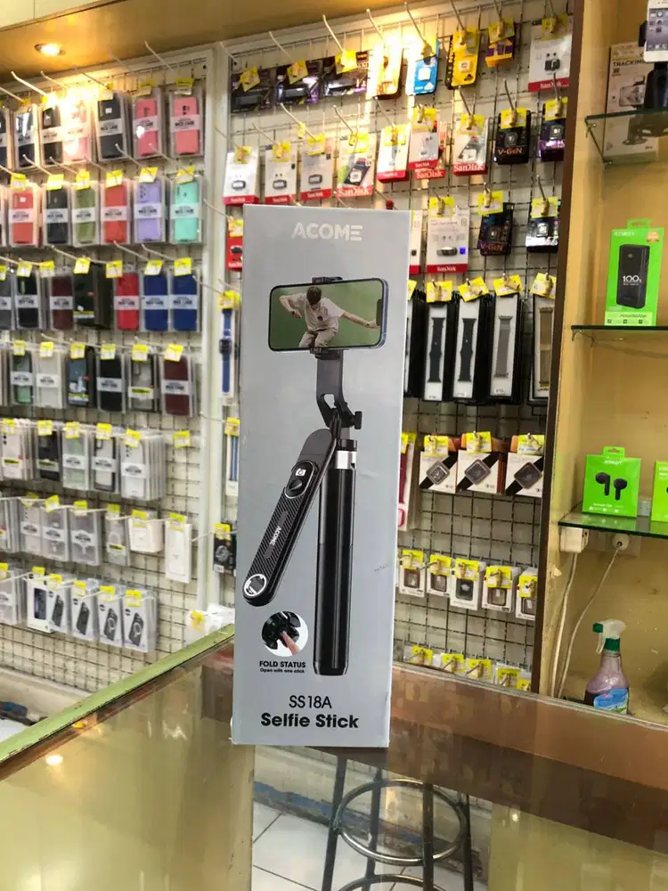 ACOME SS18A Selfie Stick Tripod Bluetooth 1.8M