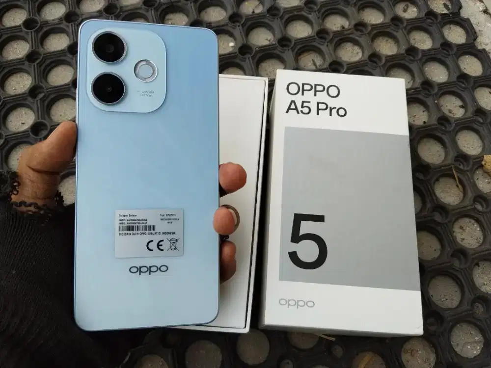 Oppo A5 PRO Ram 8/256gb lengkap nominus