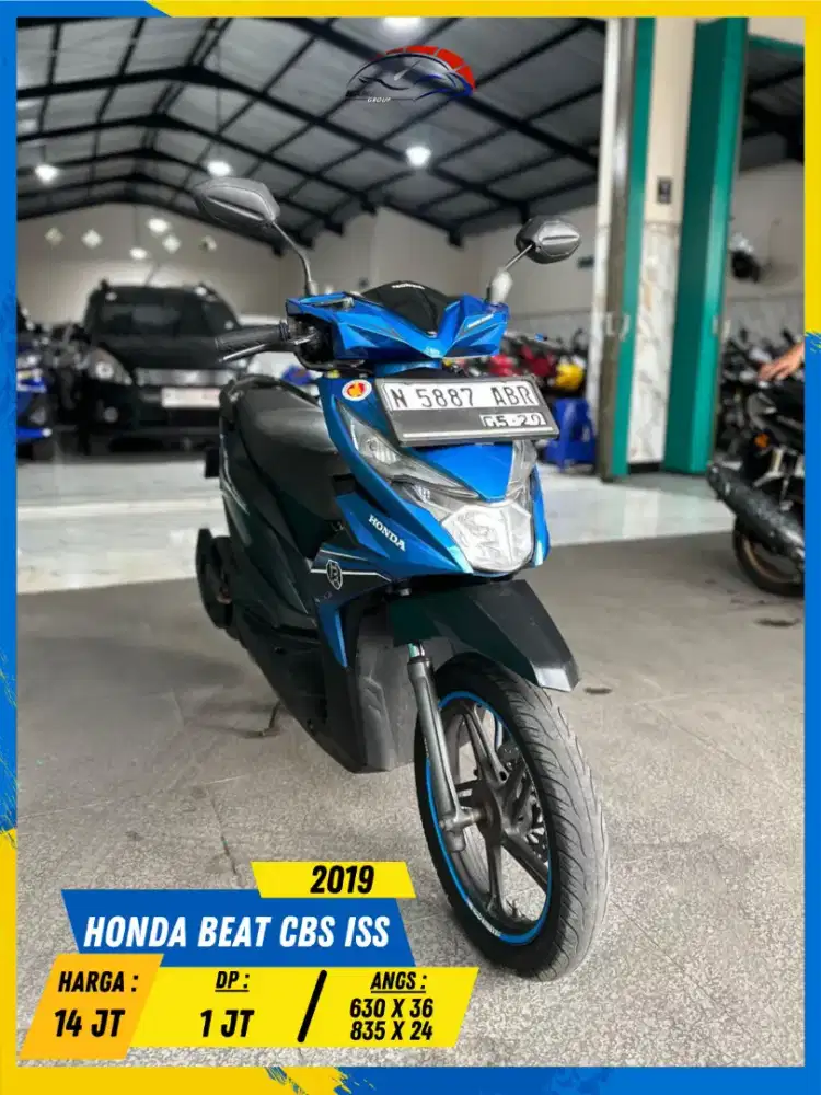 HONDA BEAT CBS ISS 2019 NDANG GERCEP MASZEHH HIKMAH MOTOR KEPUH MALANG