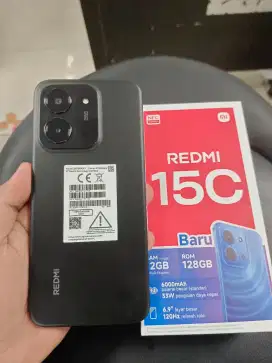 Redmi 15c 6/128gb fullset second
