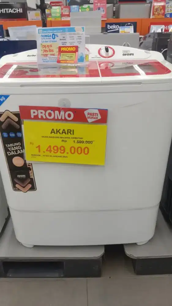 Kredit mesin cuci syarat y cukup KTP aja