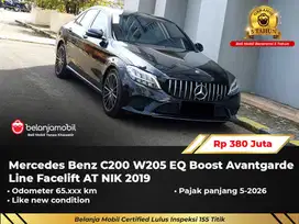 [ GARANSI 5TH ] Mercedes Benz Mercy C200 C 200 EQ Avantgarde 2019/2020