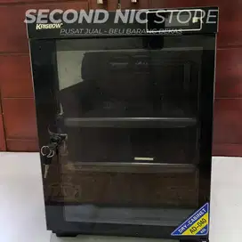 FS : KRISBOW DRY CABINET AD-040 HITAM ORIGINAL - (BEKAS MURAH)