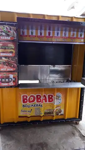DIJUAL GEROBAK KONTAINER BEKAS