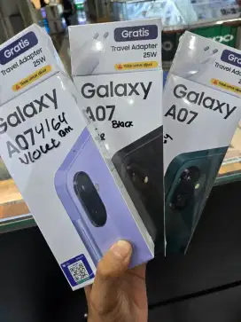 Samsung A07 paket lengkap