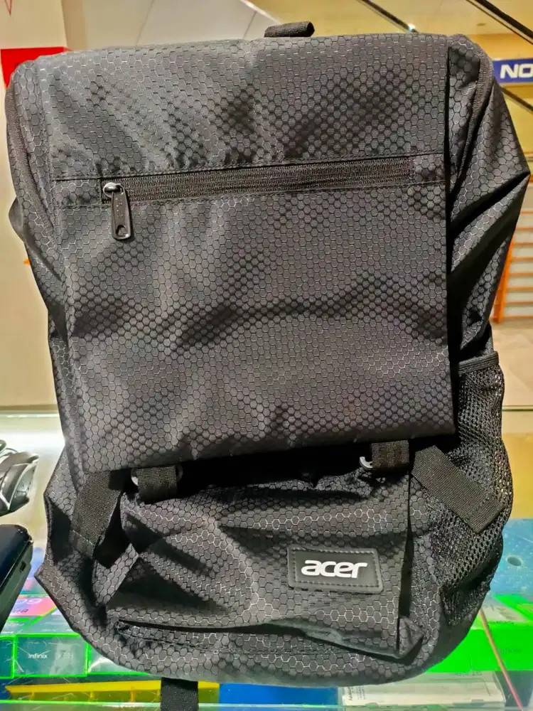 TAS LAPTOP ACER ORIGINAL RANSEL / BACKPACK 100% BARU SIZE 14-15'6 INCH