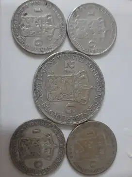 koin kuno gulden belanda