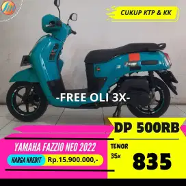 YAMAHA FAZZIO NEO 2022 KREDIT MURAH DP HANYA 500RIBU ANGSURAN RINGAN