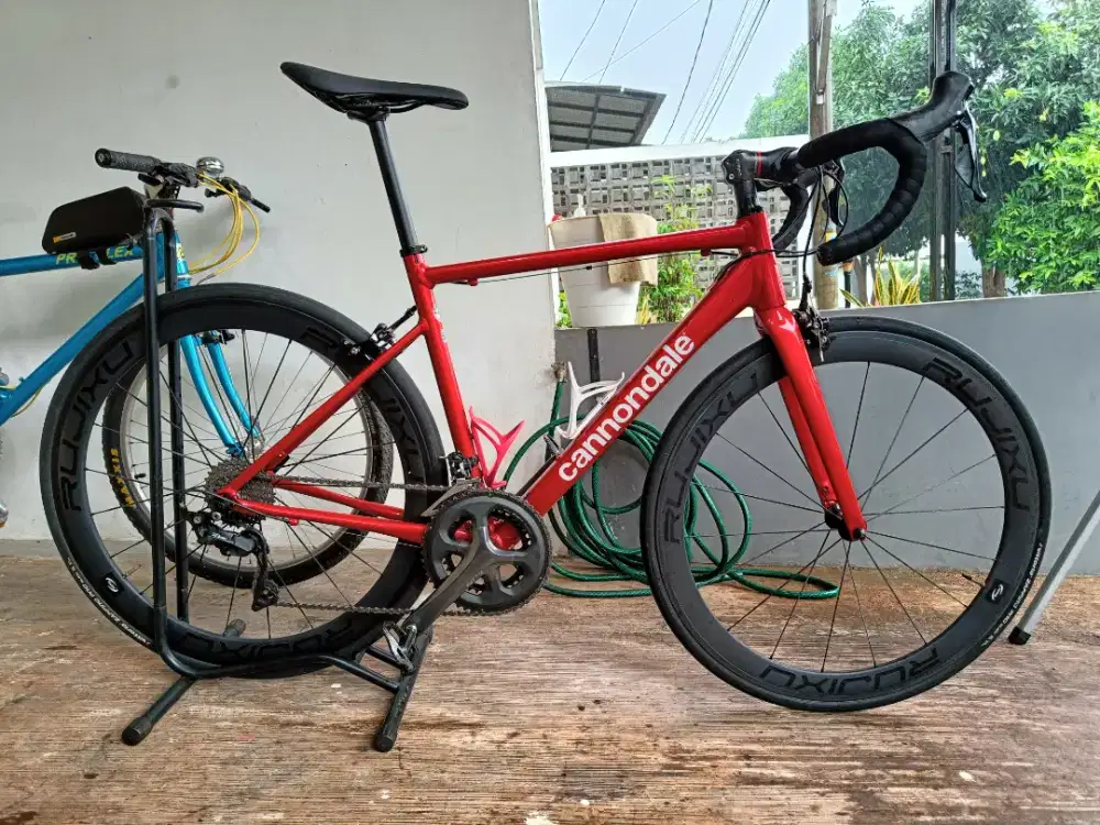 Roadbike cannondale CAAD Optimo gs 105 wheelset carbon 50mm rujixu