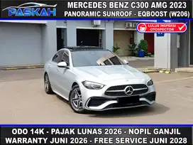 GENAP Odo=14k Bunga=4% PAJAK=JUL-2026 MERCEDES BENZ C 300 AMG 2023