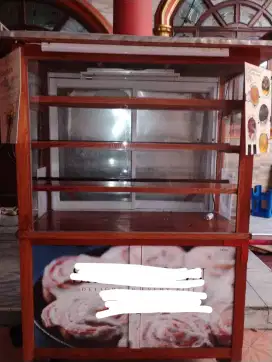 Grobak kayu jendela alumunium