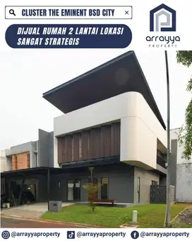 BRAND NEW HOUSE 2 LANTAI CLUSTER THE EMINENT BSD .MRB26.