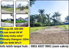 Tanah kavling SHM tengah kota