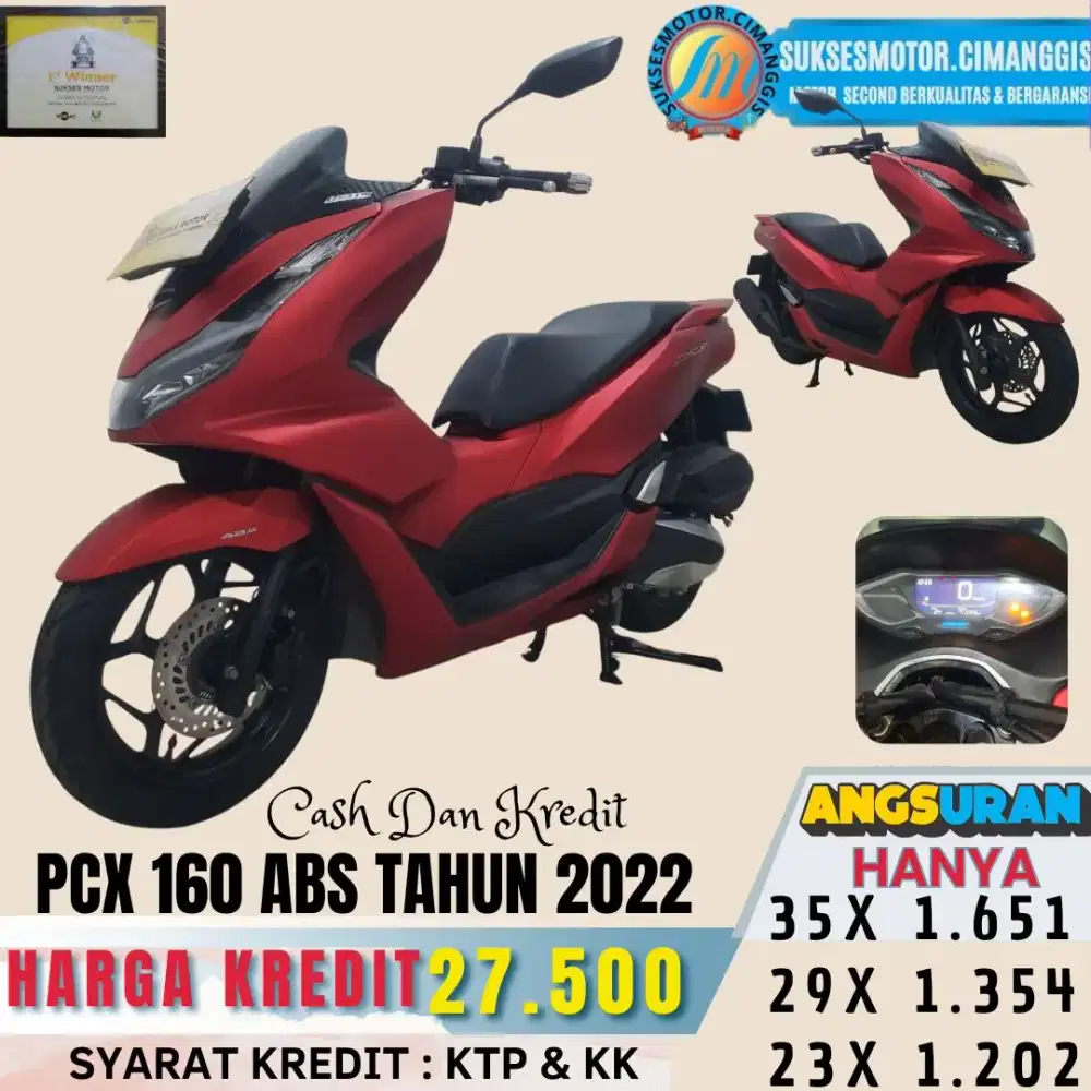 PCX 160 ABS TERMURAH CASH KREDIT PROMO UNIT LAINYA KLIK PROFIL