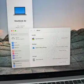MacBook Air 13 inch 2020 M1 8/128GB