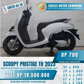 DAPATKAN CASH BACK 700 RB DAN FRE OLI 3X HONDA SCOOPY PRISTIGE TH 2023