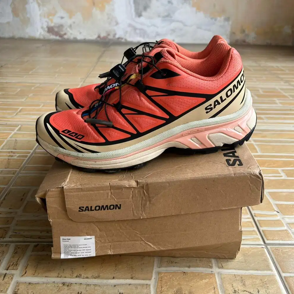 Salomon XT6 Living Coral Cement