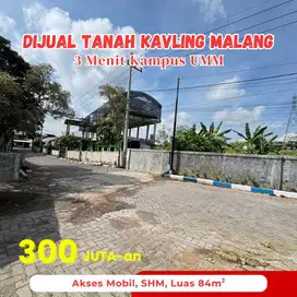 Dijual Kavling Malang Prospektif Dekat Kampus UMM Cocok Kos