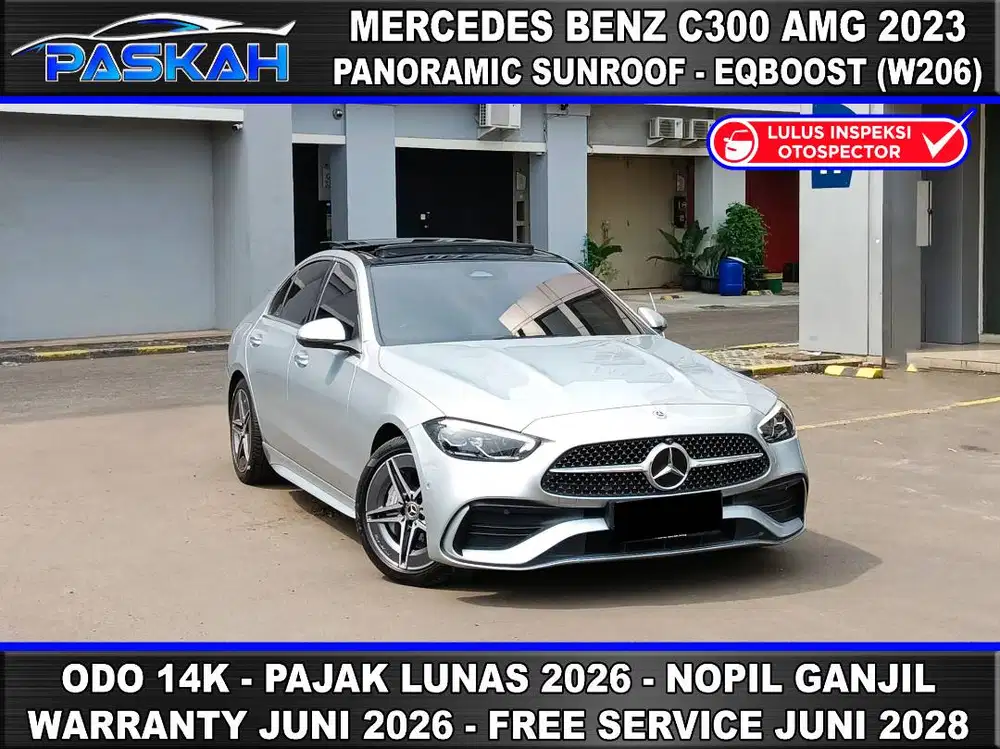 TAX=JUL-26 Odo=14k Bunga=4% MERCEDES BENZ C300 AMG 2023 C 300 AMG 2023