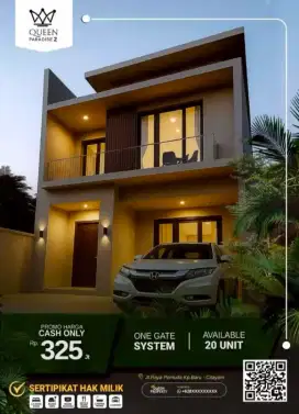 RUMAH 2 LANTAI SEHARGA 1 LANTAI