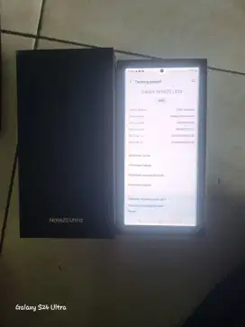 Samsung Note 20 ultra 8/256 SEIN FISIK MULUS
