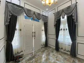 Pemesanan Tirai Gorden Jendela Gordyn Mewah Hordeng Terbaru Murah