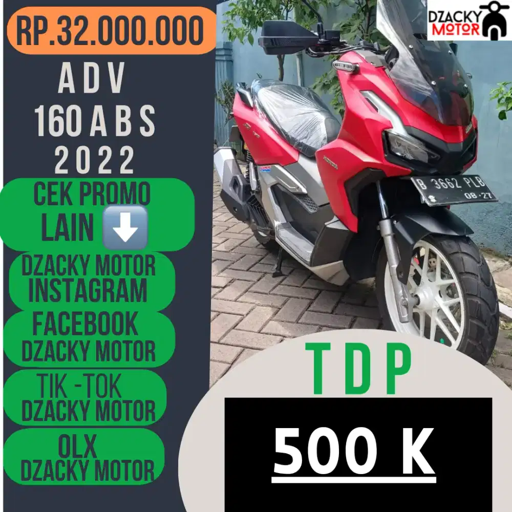ADV 160 ABS 2022 SECOND LIKE NEW DP PROMO