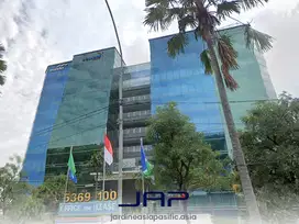 Sewa Kantor Blue Green Office 581 M2 Fitted Strategis Akses Tol