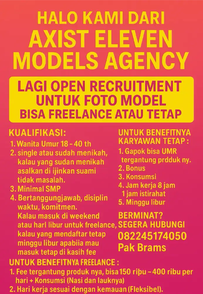 Urgent!! Model Foto Baju.