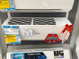 Promo AC 0.5 PK AQUA Bisa Cicilan Tanpa DP Gratis 2x Cicilan