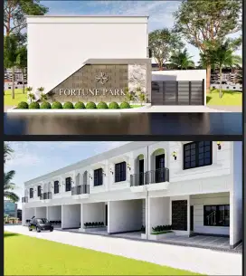 Dijual rumah murah 3 kamar DP 0% di cluster Fortune Park dekat stasiun