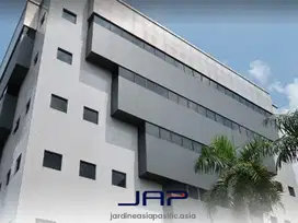Sewa Kantor Multika Building 128M2 Bare di Mampang Prapatan Bebas Gage