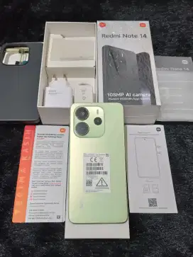 REDMI NOTE 14 NFC 8+8/128 FULLSET ORI MULUS 99% PEMAKAIAN 1 BULAN