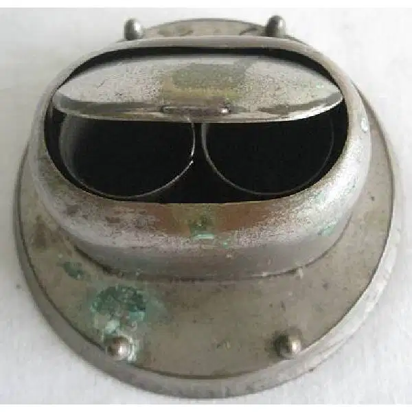 Vintage antik tempat penjepit kertas surat / tempat pena era Ned