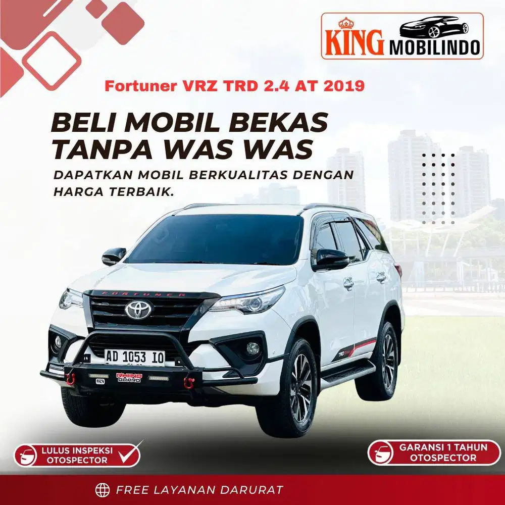 ( KM 70rb ) Fortuner VRZ TRD 2.4 AT 2019 Diesel