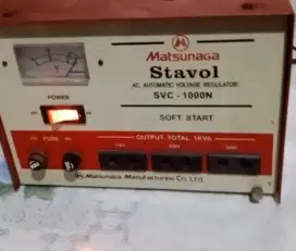 Jual Stabilizer SCC 1000 Watt merk Matsunaga
