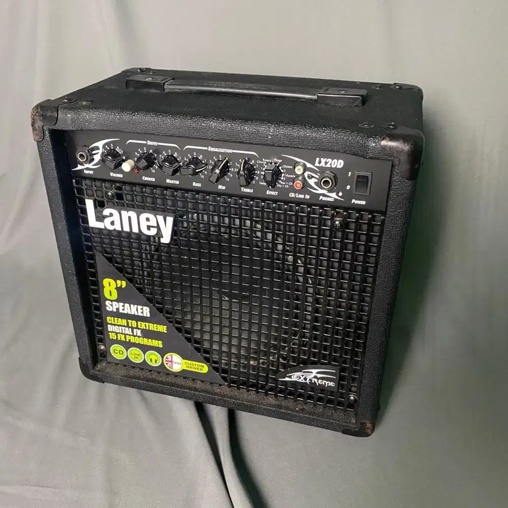 Ampli gitar laney lx20d sudah banyak efek