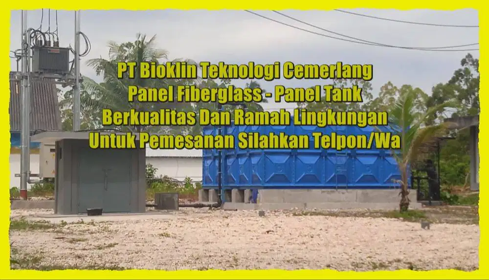 TANGKI PANEL- TANGKI PANEL FRP - TANGKI PANEL KOTAK - TANGKI PANEL FIB