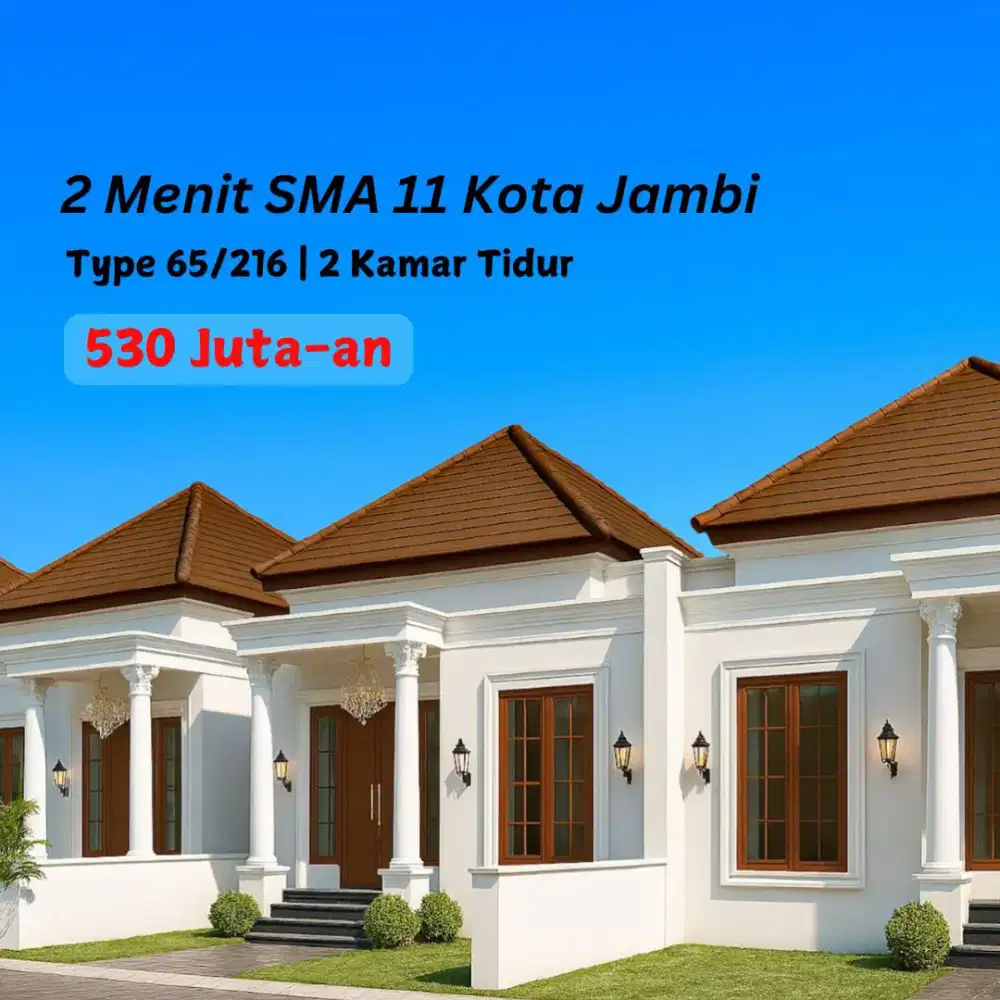 Rumah Komersil Bagan Pete Kota Jambi