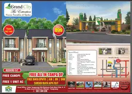 Sertifikat ready rumah 2 lantai 4 kamar modal 5 juta proses akad