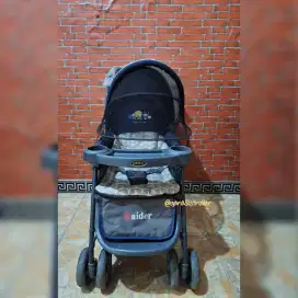 Stroller pliko raider like new 95%