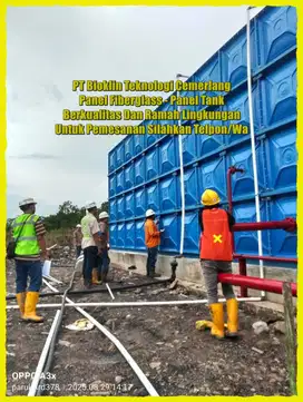 TANGKI AIR - GROUND TANK - TANGKI PANEL FRP !!!