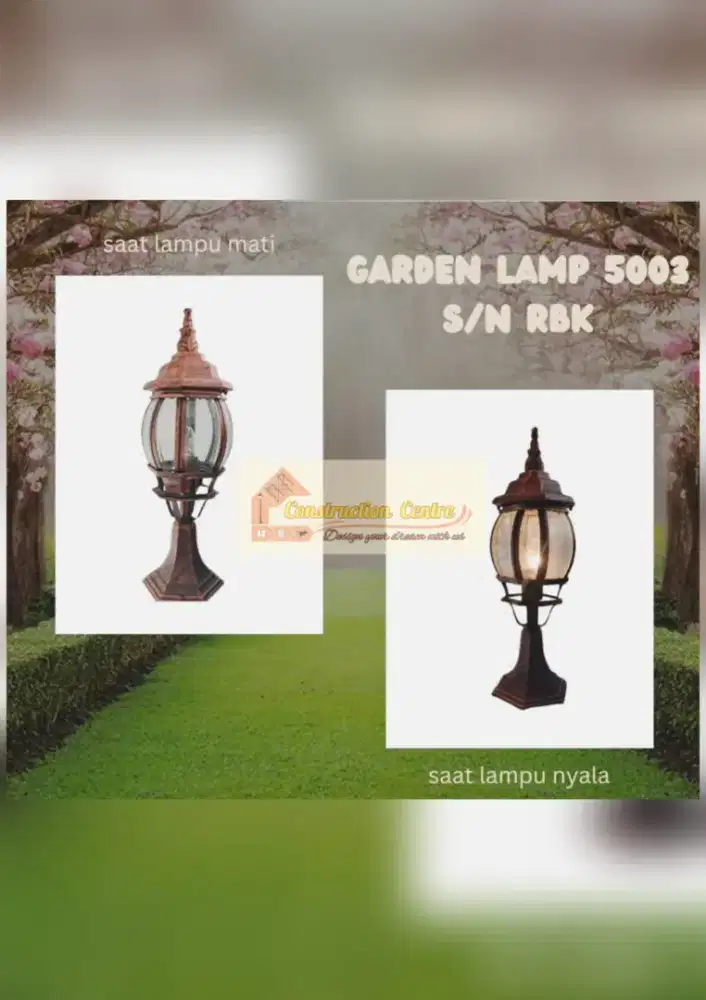 lampu Pillar pagar