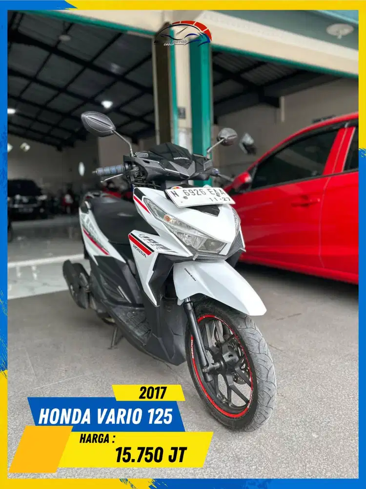 HONDA VARIO 125 2017 MESIN DIJAMIN AMAN HIKMAH MOTOR KEPUH
