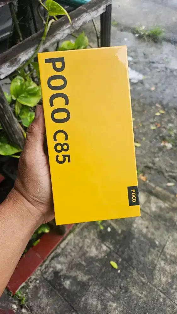 Poco C85 baru segel hitam