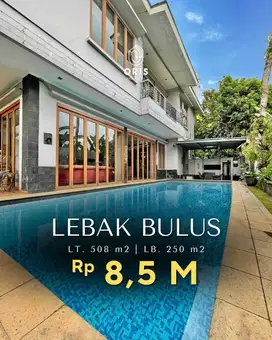 Rumah Semi Furnished Ada Private Pool di Lebak Bulus Jakarta Selatan