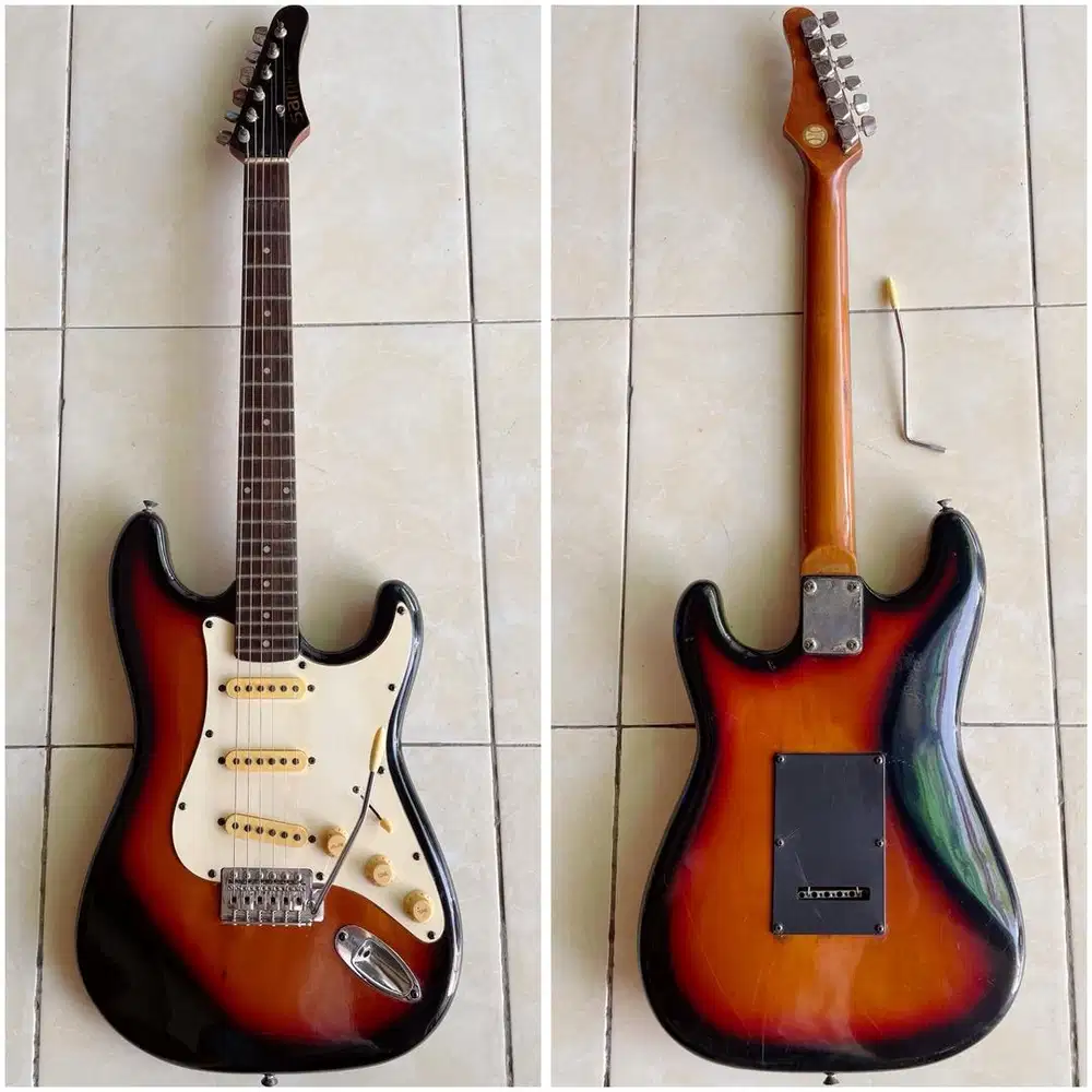 Gitar Elektrik Samick Original Ori Stratocaster Strato Fender Squier