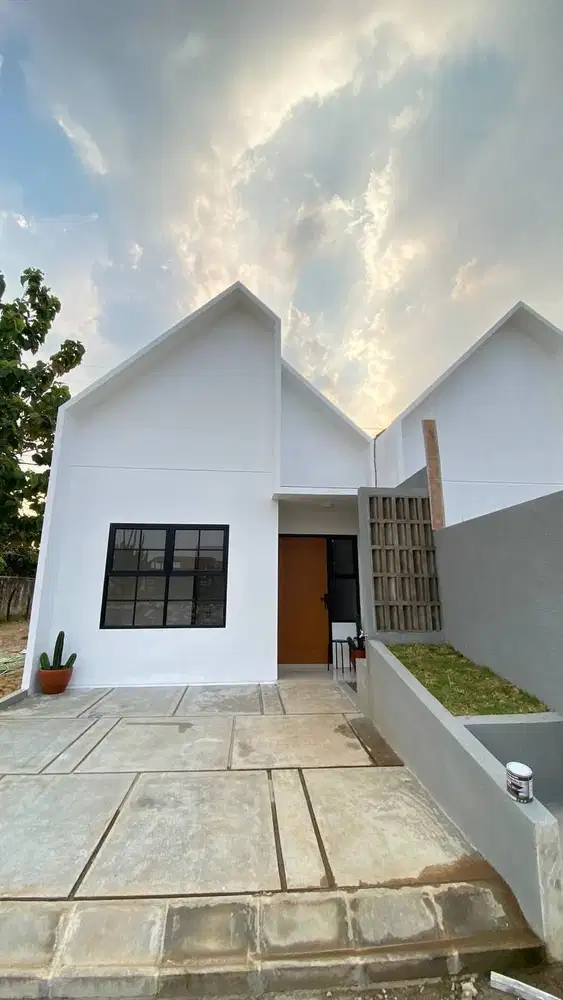 TERMURAH   Rumah Scandinavian 1 Lantai di Depok Nempel Stasiun