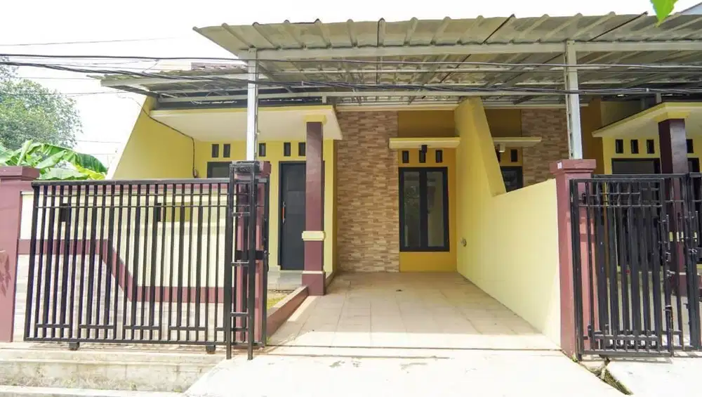 Rumah baru, nyaman, strategis dan bebas banjir