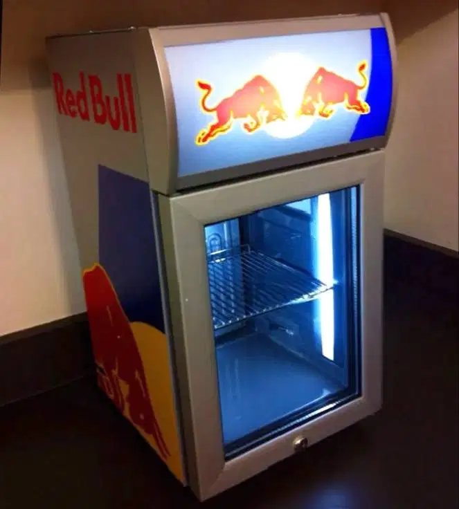 Kulkas/Showcase Mini Original Red Bull (Tidak Ada Dijual Dipasar Indo)